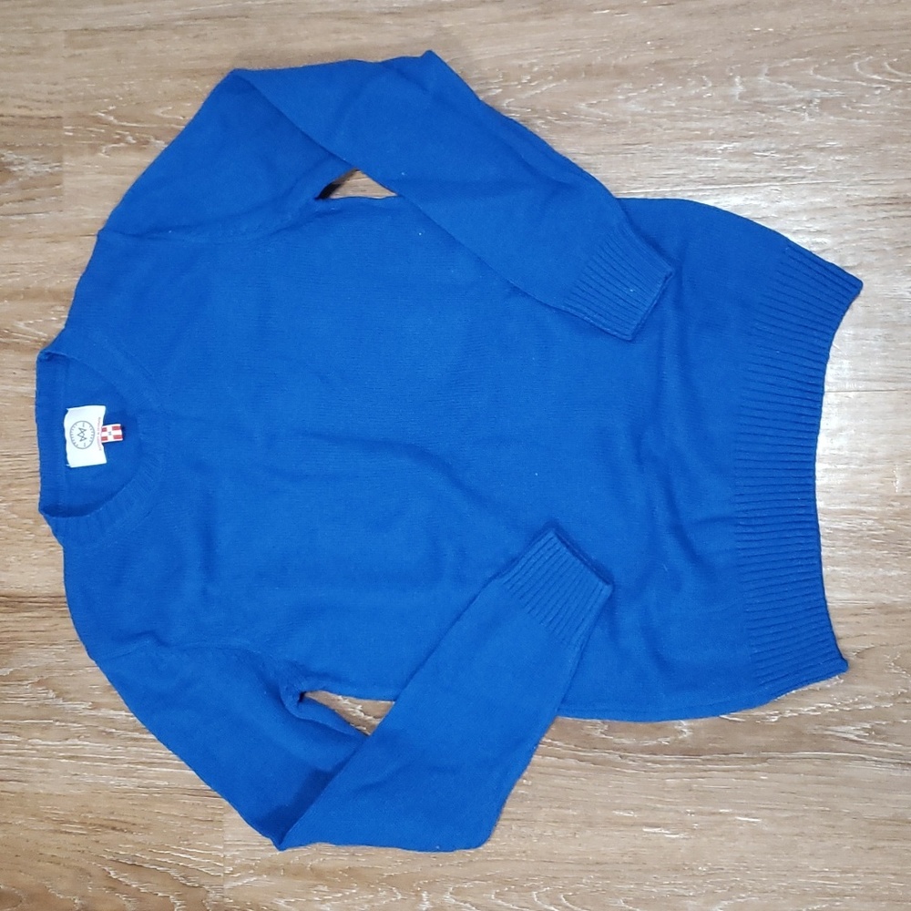 (M) Kronstadt Casual Designed in Denmark Knit Lambswool Sweater